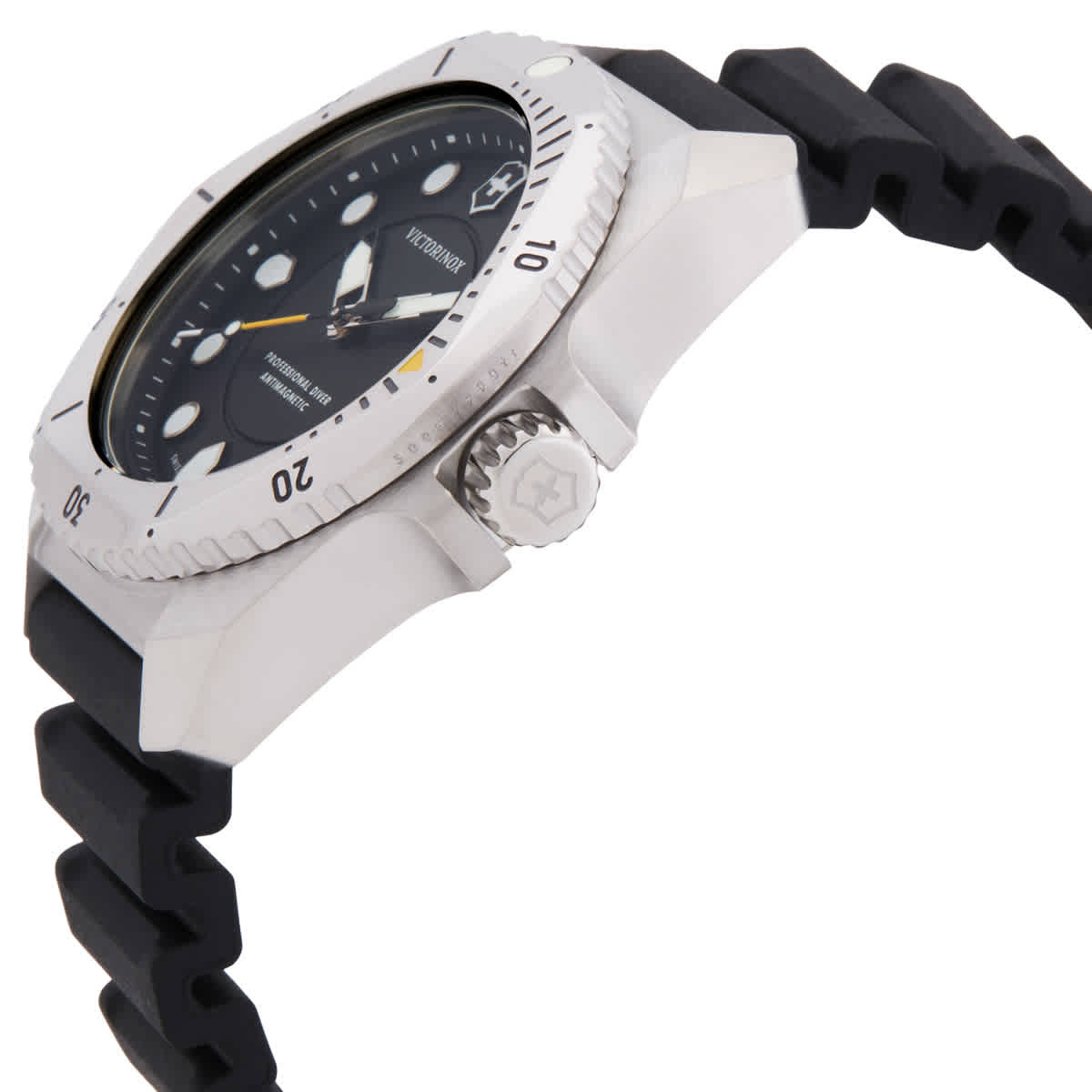 Victorinox Dive Pro Quartz Black Dial Mens Watch 241990
