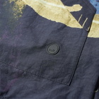 Folk Printed Hooded Windbreaker