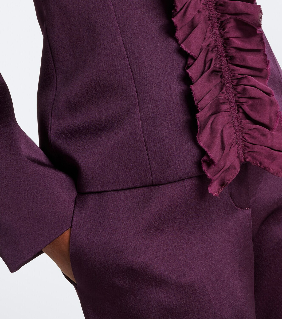 Nina Ricci Ruffled cady jacket