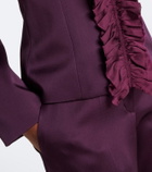 Nina Ricci Ruffled cady jacket