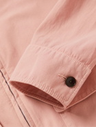 Mr P. - Cotton and Silk-Blend Blouson Jacket - Pink