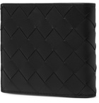 Bottega Veneta - Intrecciato Leather Billfold Wallet - Black