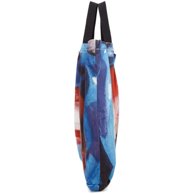 Charles Jeffrey Loverboy Blue Large Mouth Tote