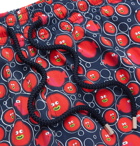 Vilebrequin - Moorise Crackers Mid-Length Printed Swim Shorts - Red