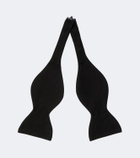 Dunhill Wool and silk bow tie