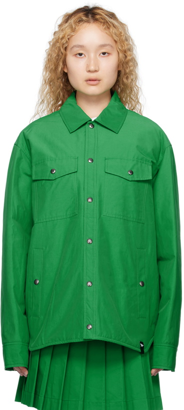 Photo: Maison Kitsuné Green Padded Jacket