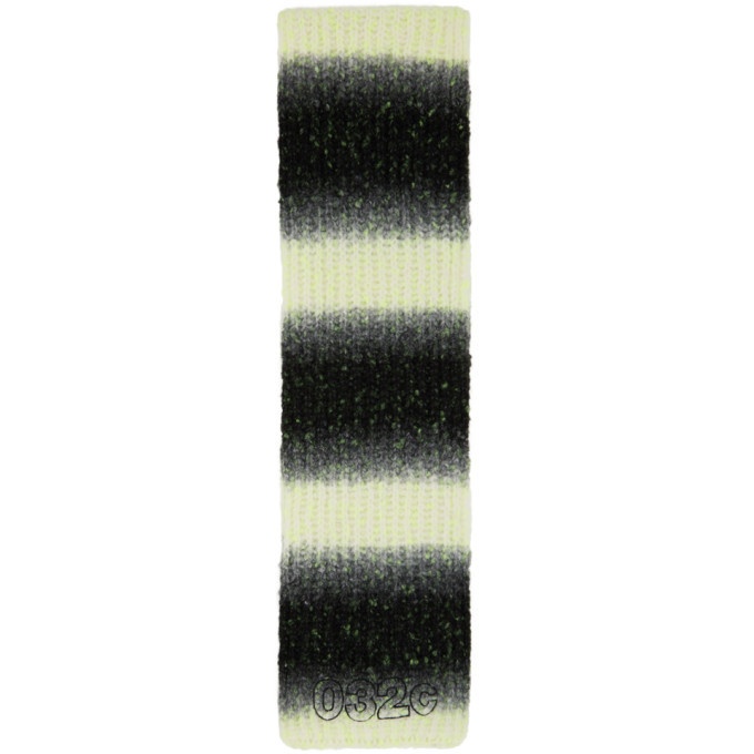 Photo: 032c Multicolor Wool Logo Scarf