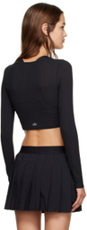 Alo Black Whisper Cardigan