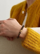 Jacquie Aiche - Tigers Eye and 14-Karat Gold Beaded Bracelet