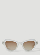 Viola Sunglasses in White