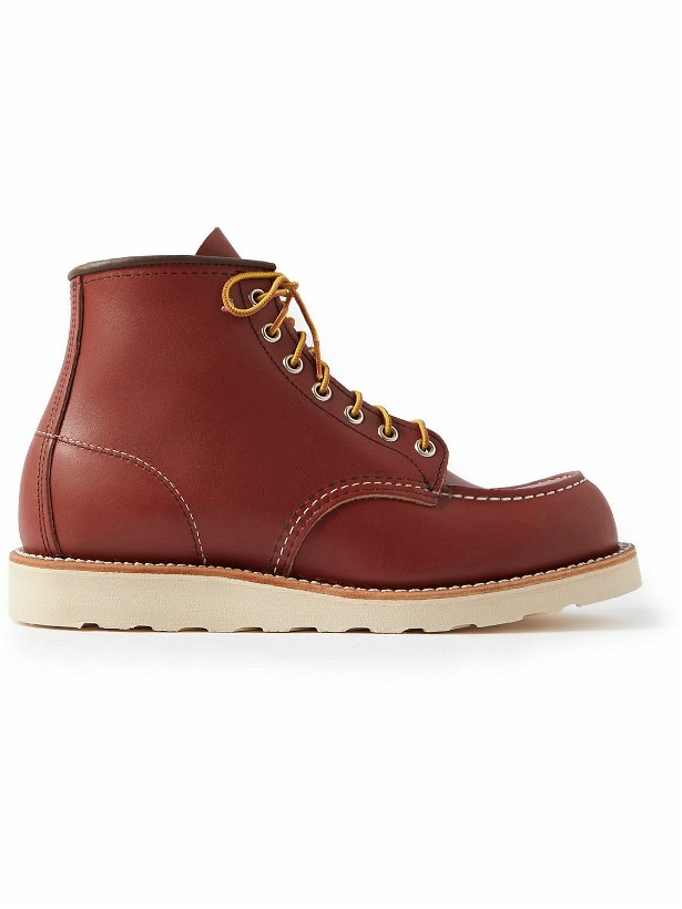 Photo: Red Wing Shoes - 875 Classic Moc Leather Boots - Brown