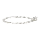 WWW.WILLSHOTT Silver Figaro Bracelet