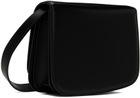 Ferragamo Black Small Fiamma Crossbody Bag