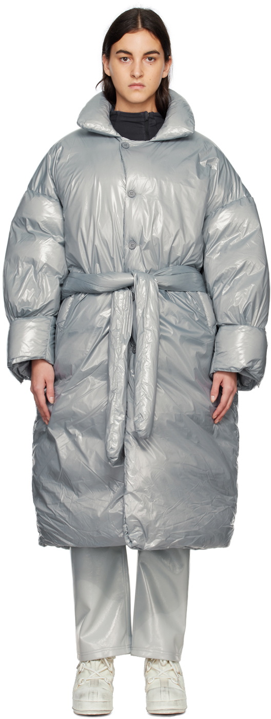 Entire Studios Blue RBI Down Coat