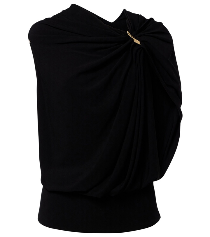 Photo: Sportmax Draped crêpe top