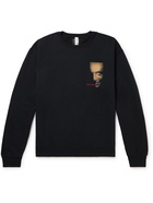 Wacko Maria - Printed Cotton-Jersey Sweatshirt - Black