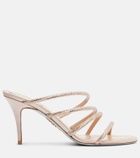 Rene Caovilla Crystal-embellished sandals