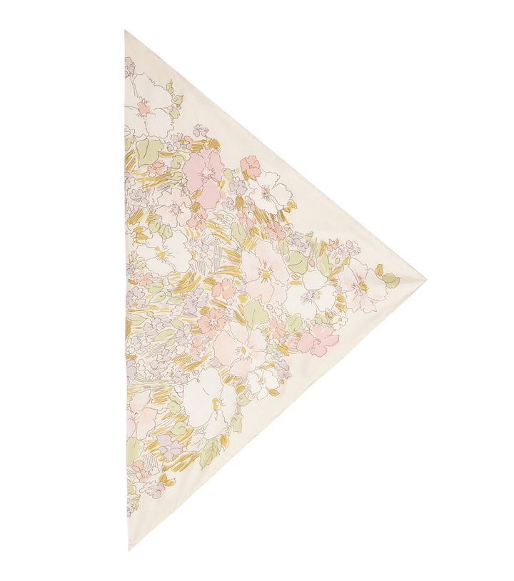 Photo: Calvin Klein Collection Lorelai floral silk scarf