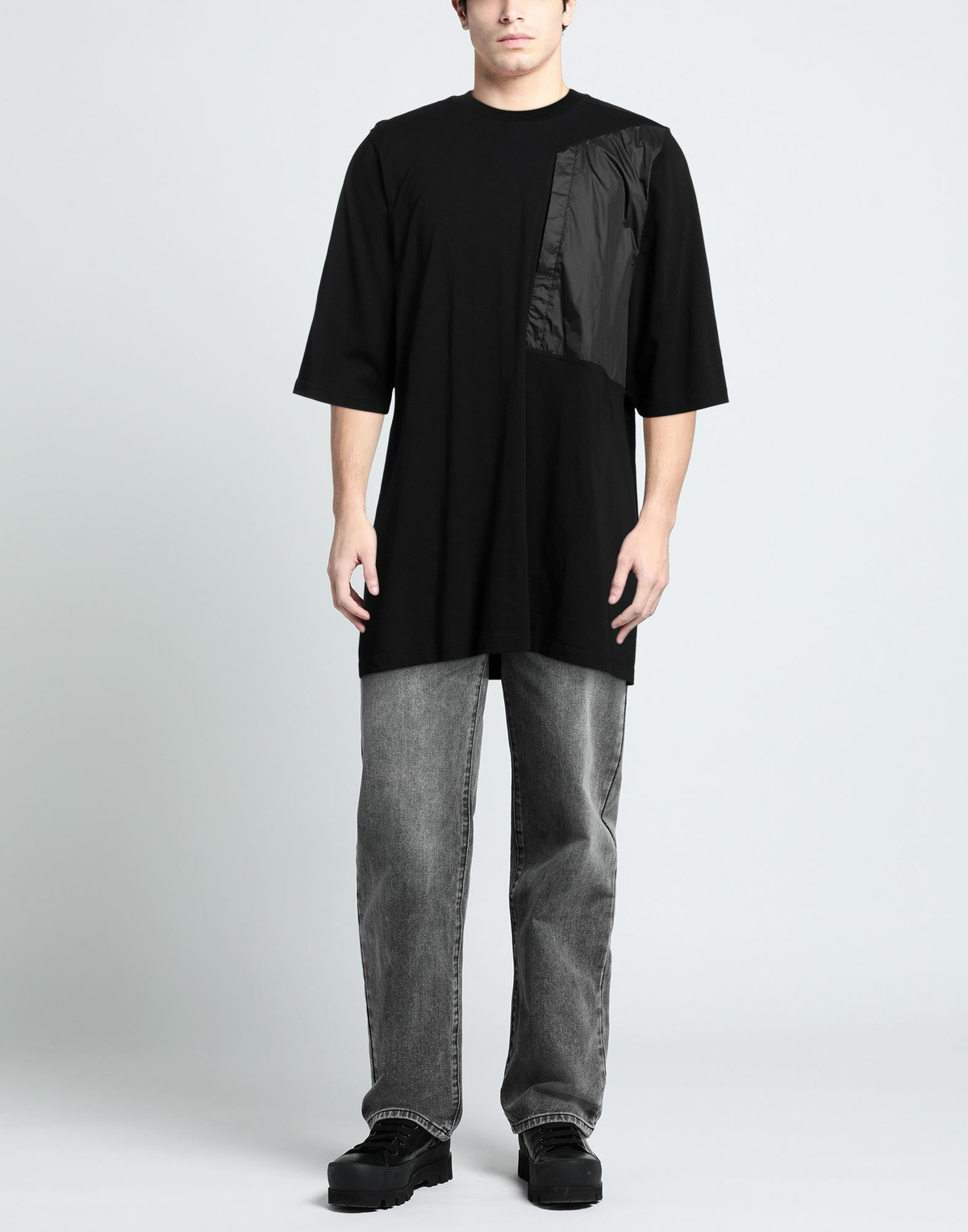 Rick Owens Mens T-shirt in Black