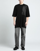 Rick Owens Mens T-shirt in Black