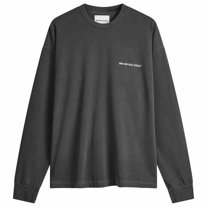 Photo: MKI Men's Uniform Long Sleeve T-Shirt in Pigment Black