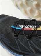Salomon - XT-6 Advanced Rubber-Trimmed Coated-Mesh Running Sneakers - Black
