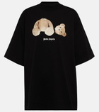 Palm Angels - Logo oversized cotton T-shirt