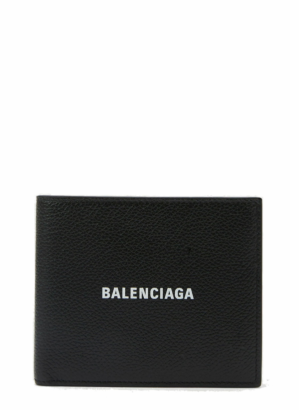 Photo: Bi-Fold Logo Wallet in Black
