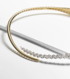 Yeprem Golden Strada 18kt white and yellow gold necklace with diamonds