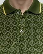 Drôle De Monsieur Le Polo Monogramme Green - Mens - Polos