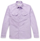 J.Crew - Stretch-Cotton Corduroy Overshirt - Purple