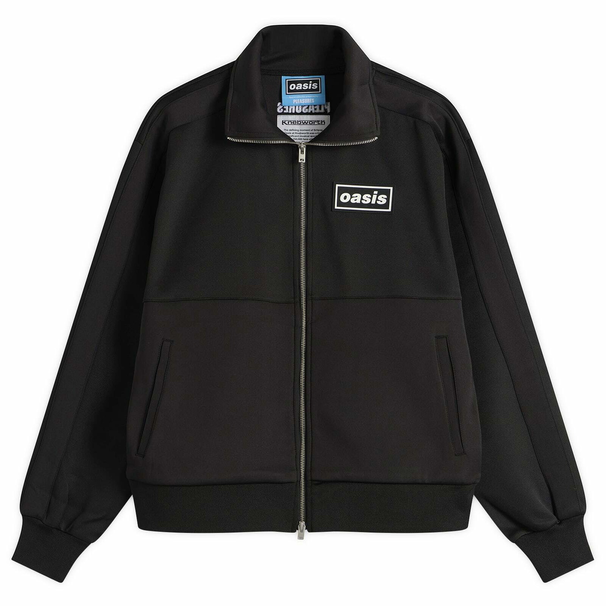 Pleasures Men's x Oasis Forever Track Jacket in Black