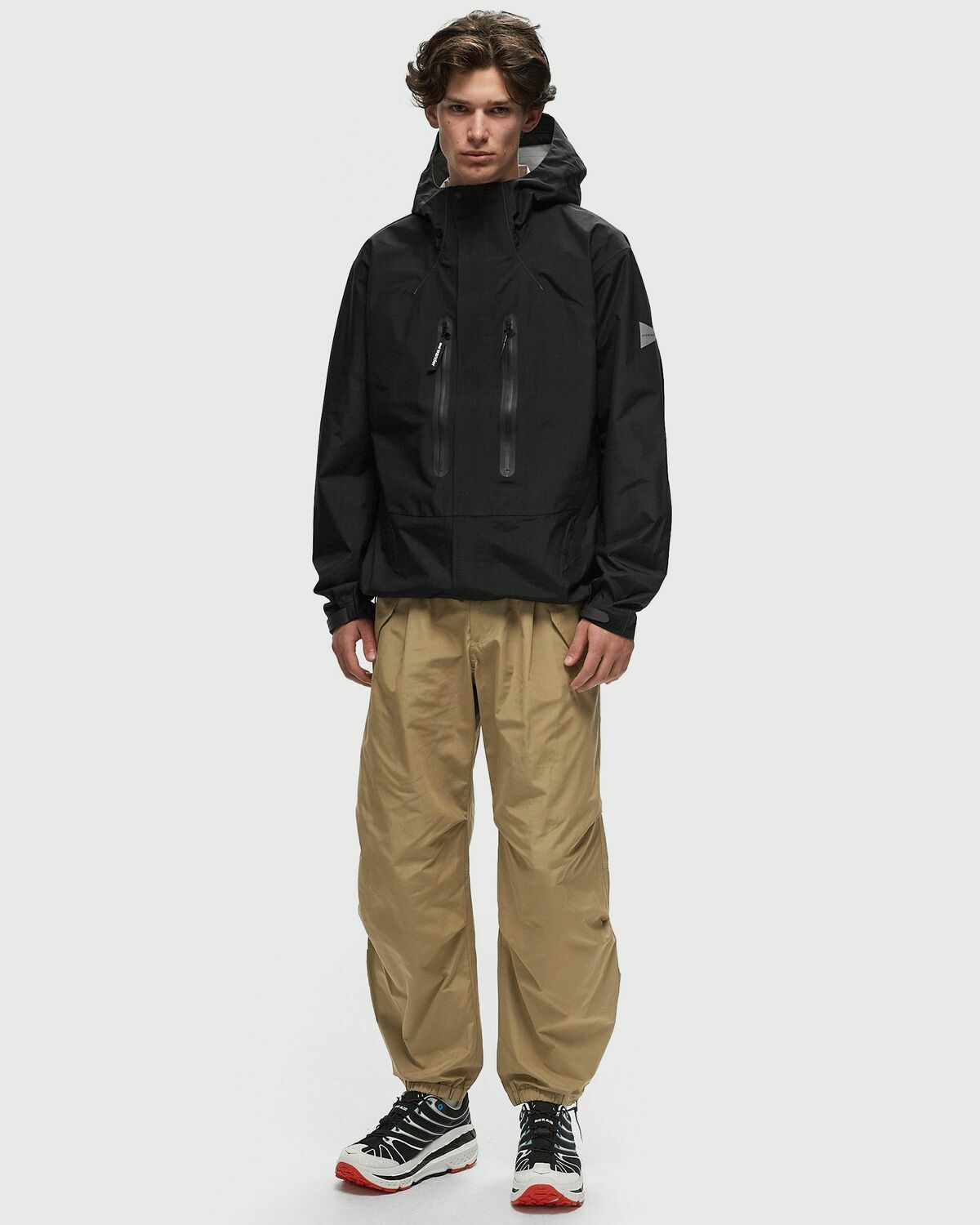 And Wander 2 2.5 L Hiker Rain Jacket Black Shell Jackets and Wander