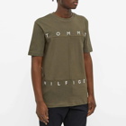 Tommy Jeans Men's Mono Flag T-Shirt in AR Green