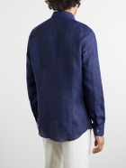 Thom Sweeney - Linen Shirt - Blue