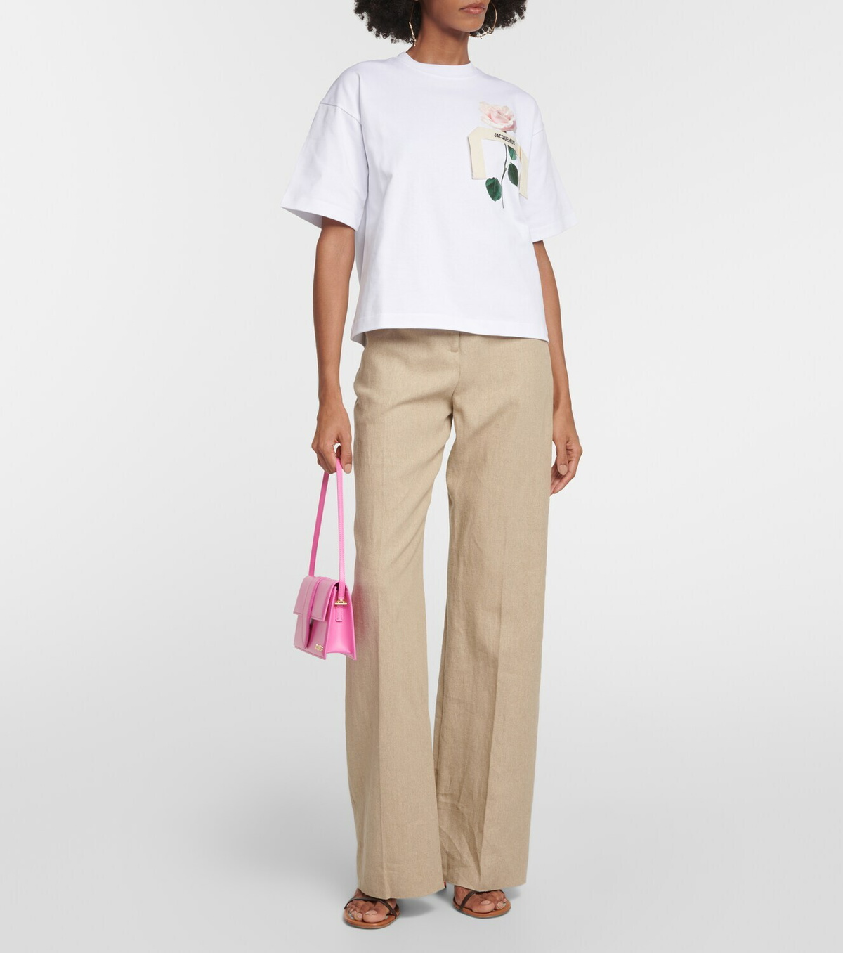 Jacquemus Floral cotton T-shirt Jacquemus
