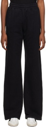 Golden Goose Black Dorotea Star Lounge Pants