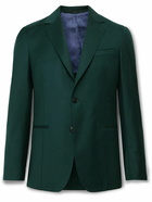 Paul Smith - Brushed Wool and Cashmere-Blend Blazer - Green