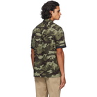 Neil Barrett Black Camo Shirt