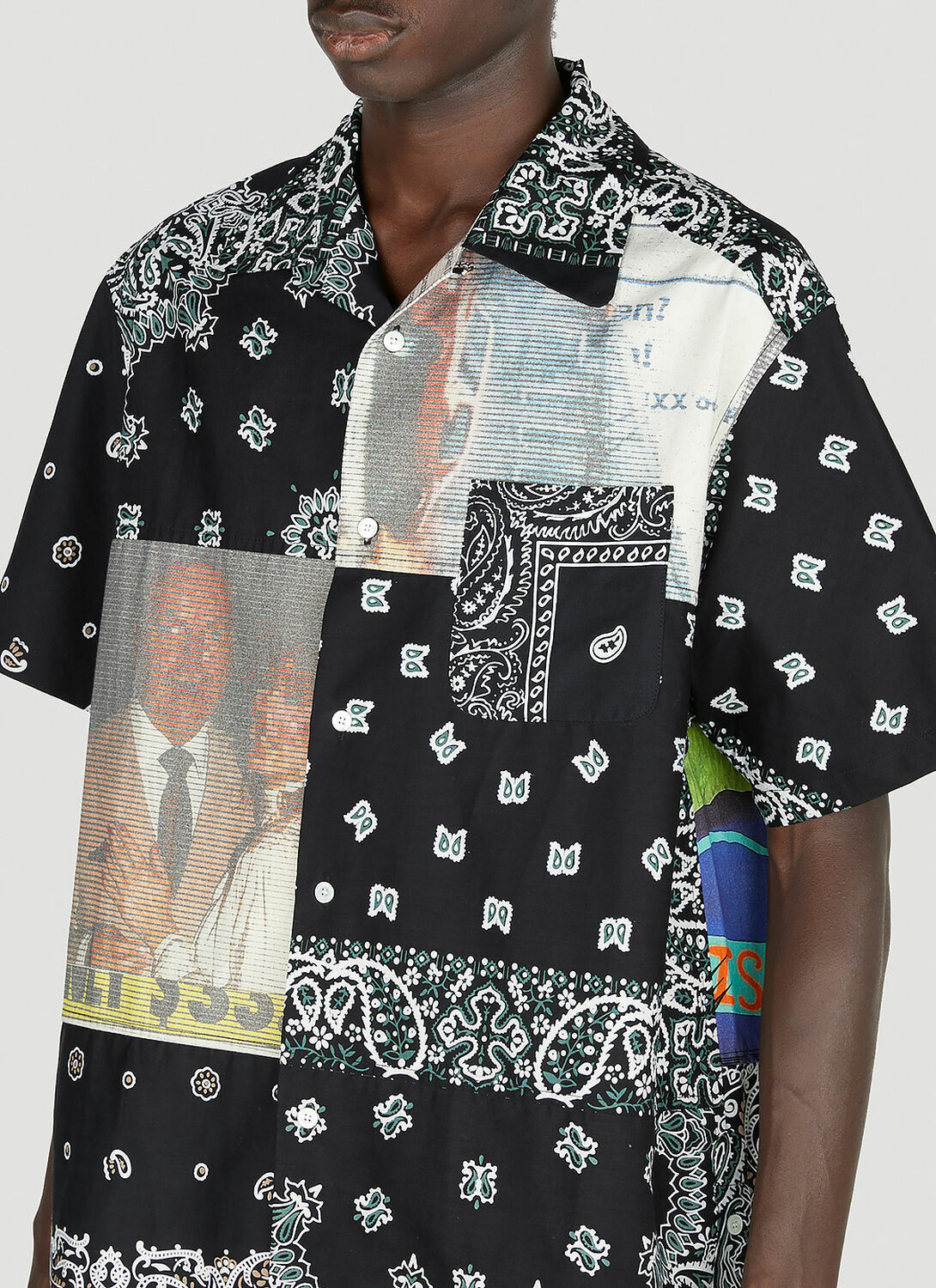 Children Of The Discordance × Yagi Graphic Print Shirt
