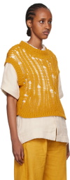 AIREI Yellow Laddering Vest