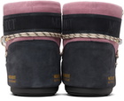 Guest in Residence Pink Moon Boot Edition Icon Low Beaded Suede Boots