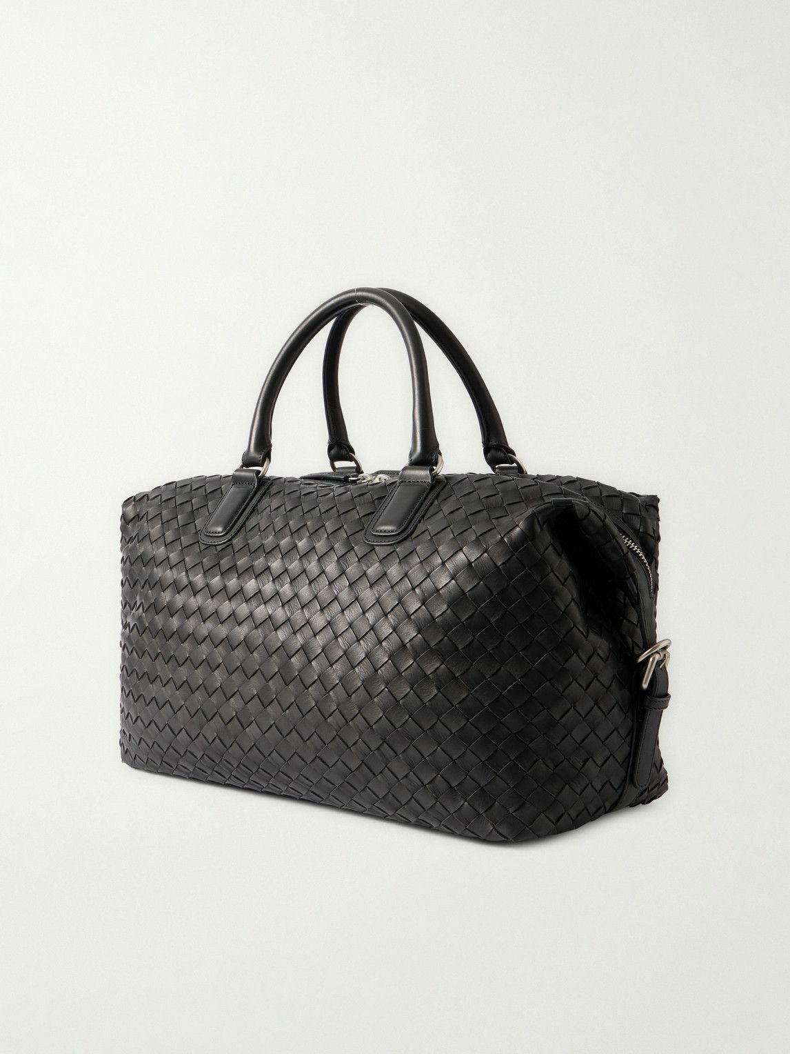 Officine Creative - Woven Leather Weekend Bag