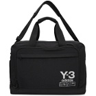 Y-3 Black Weekender Messenger Bag