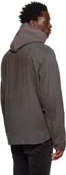 We11done Gray Washed Jacket