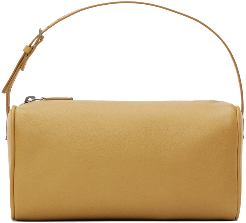 日本完売【The Row】Round 90's Bag ★Coppery Yellow 90's レザー製バッグ イエロー – The Row