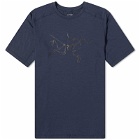 Arc'teryx Men's Ionia Logo T-Shirt in Black Sapphire