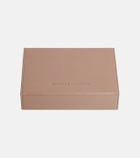 Brunello Cucinelli Leather playing card set and case