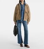 Citizens of Humanity Vivienne suede blouson jacket
