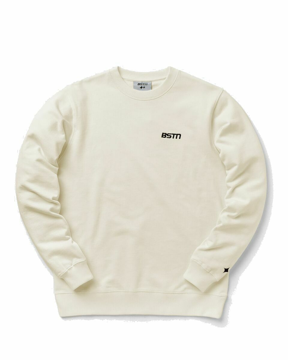 Photo: Bstn Brand Bstn Crewneck Beige - Mens - Sweatshirts